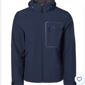 Gerry Men's Patrol Softshell Dark Blue Performance Jacket.